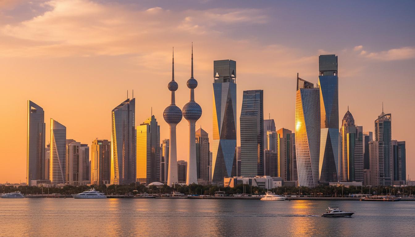 Kuwait City Skyline